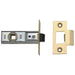 Union Tubular Mortice Latch 2648 Polished Brass 76mm 3in Visi UNION - Town Tools