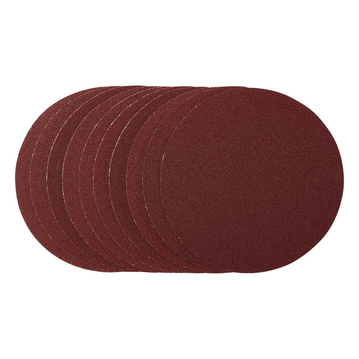 Draper Sanding Discs, 150mm, PSA, 80 Grit, (Pack of 10) 62994 Draper - Town Tools 