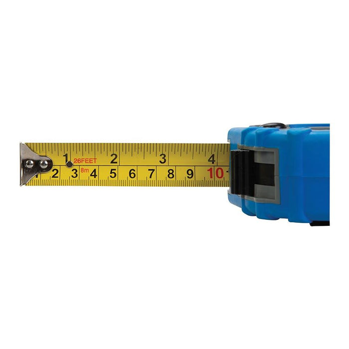 Silverline Measure Mate Tape 8m / 26ft x 25mm Silverline - Town Tools 