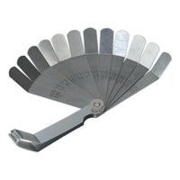 Sealey Feeler Gauge 12 Blade Offset Dual Marked S0516