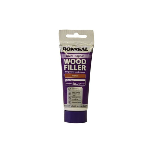 Ronseal Multipurpose Wood Filler Tube Medium 100g Ronseal - Town Tools