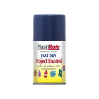 Plastikote Fast Dry Enamel Aerosol Night Blue 100ml
