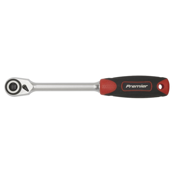 Sealey Compact Head Ratchet Wrench 1/2"Sq Drive Platinum Series AK8989 Sealey - Town Tools 