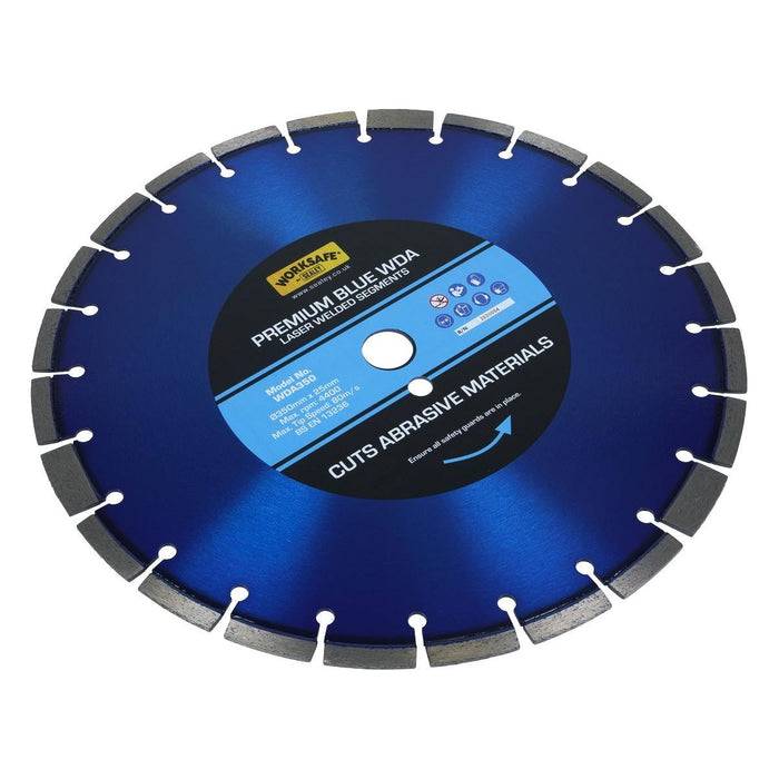 Sealey Premium Blue WDA Diamond Blade350 x 25mm WDA350 Sealey - Town Tools 