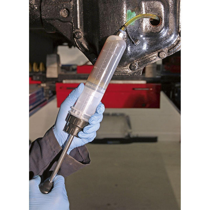 Sealey Oil & Brake Fluid Inspection Syringe 200ml VS404 Sealey - Town Tools 