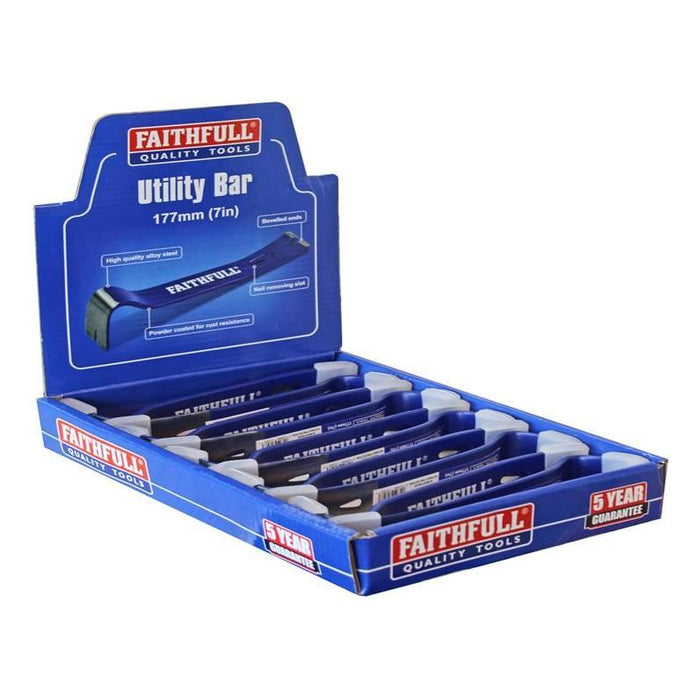 Faithfull Utility Bar 175mm (7in) Faithfull - Town Tools