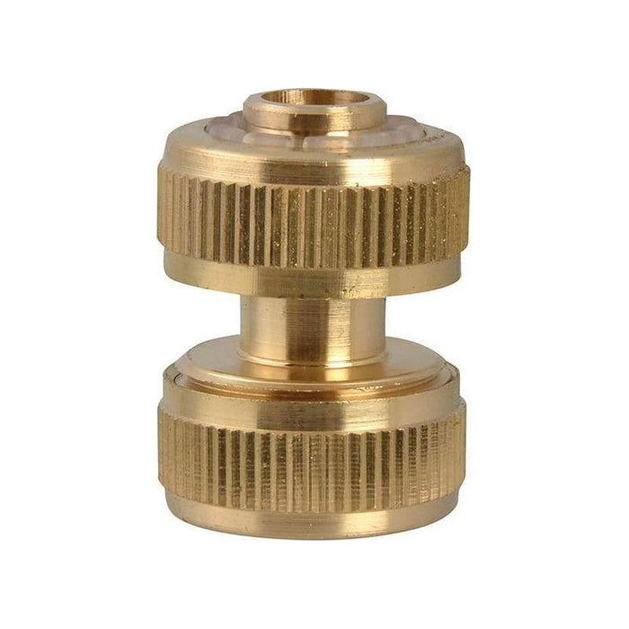 Faithfull Brass Hose Mender 12.5mm (1/2in) Faithfull - Town Tools