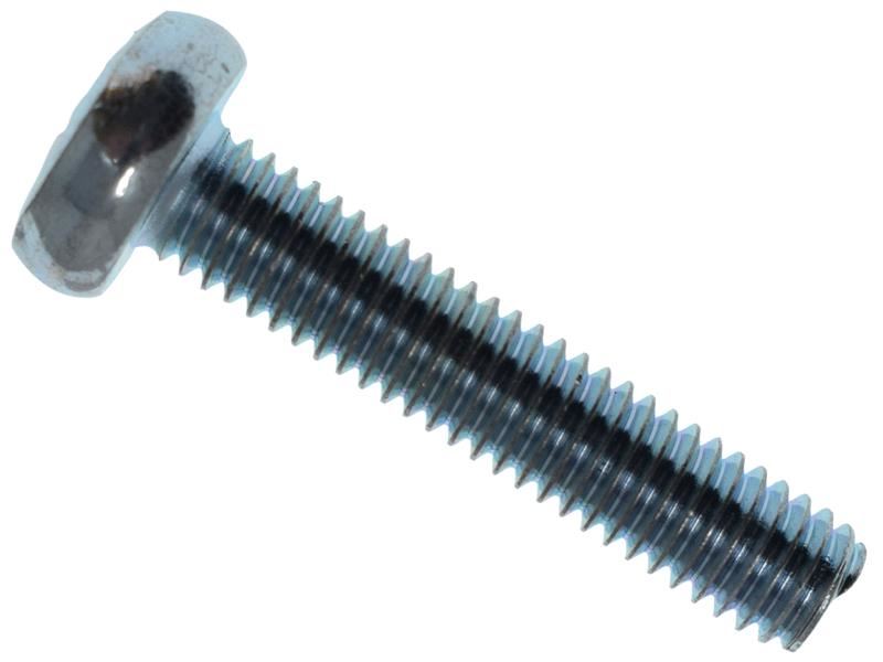 METALMATE Machine Screw Pozi Compatible Pan Head ZP M6 x 30mm Box 25 METALMATE� - Town Tools