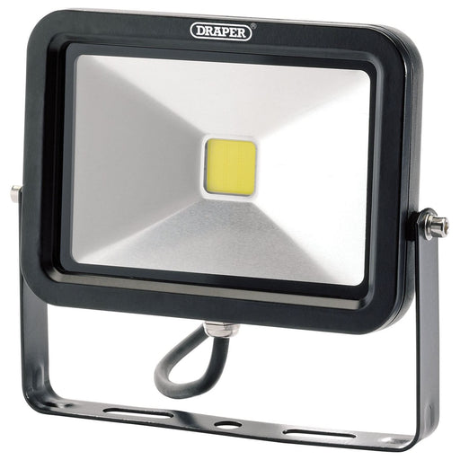 Draper COB LED Slimline Wall Mounted Floodlight, 20W, 1,300 Lumens 66033 Draper - Town Tools 