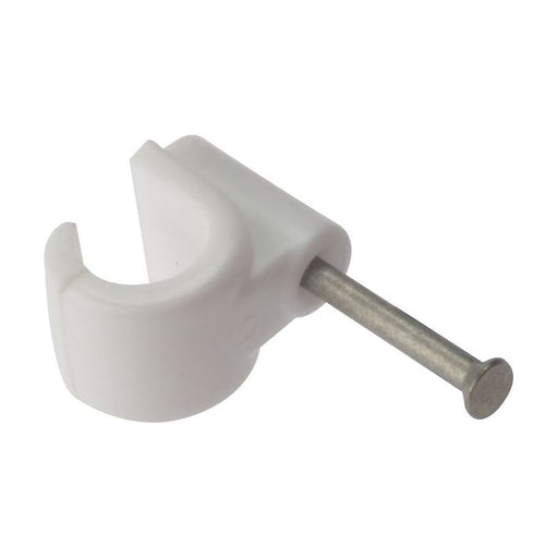 Forgefix Pipe Clip with Masonry Nail 11mm Box 100 ForgeFix - Town Tools