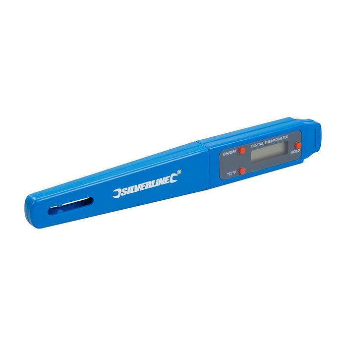 Silverline Pocket Digital Probe Thermometer -40°C to +250°C Silverline - Town Tools 