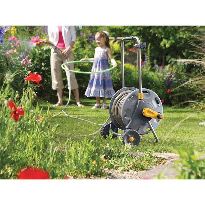 Hozelock 2434 60m Assembled Hose Cart & 30m of 12.5mm Hose Hozelock - Town Tools