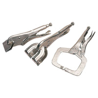 Draper Self Grip Clamp Kit (3 Piece) 33836