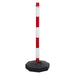 Sealey Red/White Post with Base RWPB01 Sealey - Town Tools 