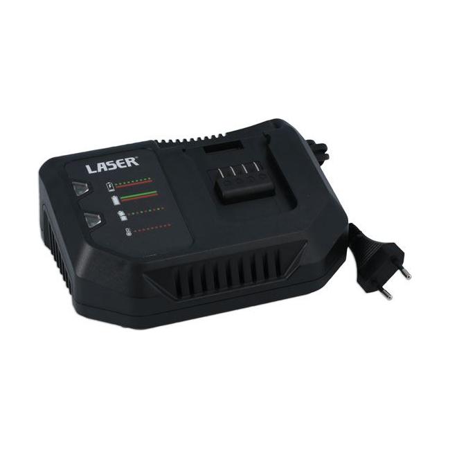 Laser Battery Charger 230V Mains 4 amp with Euro 2 Pin Plug 8009 Laser - Town Tools 