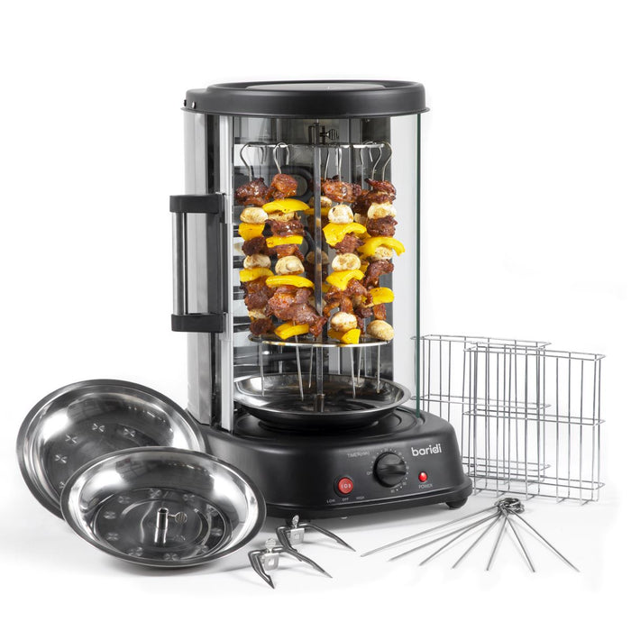 Baridi Vertical 360 Rotisserie Smokeless Grill 21L Capacity DH216