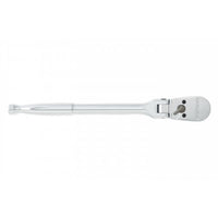 Carlyle Tools 3/8In Drive 90-Tooth Long Handle Flex Head Ratchet