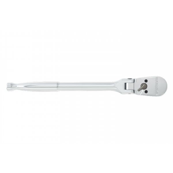 Carlyle Tools 3/8In Drive 90-Tooth Long Handle Flex Head Ratchet