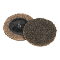 Sealey Quick-Change Preparation Pad50mm Coarse Pack of 10 PTCQC50C