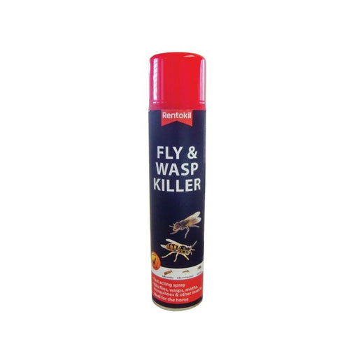 Rentokil Fly & Wasp Killer Aerosol 300ml Rentokil - Town Tools