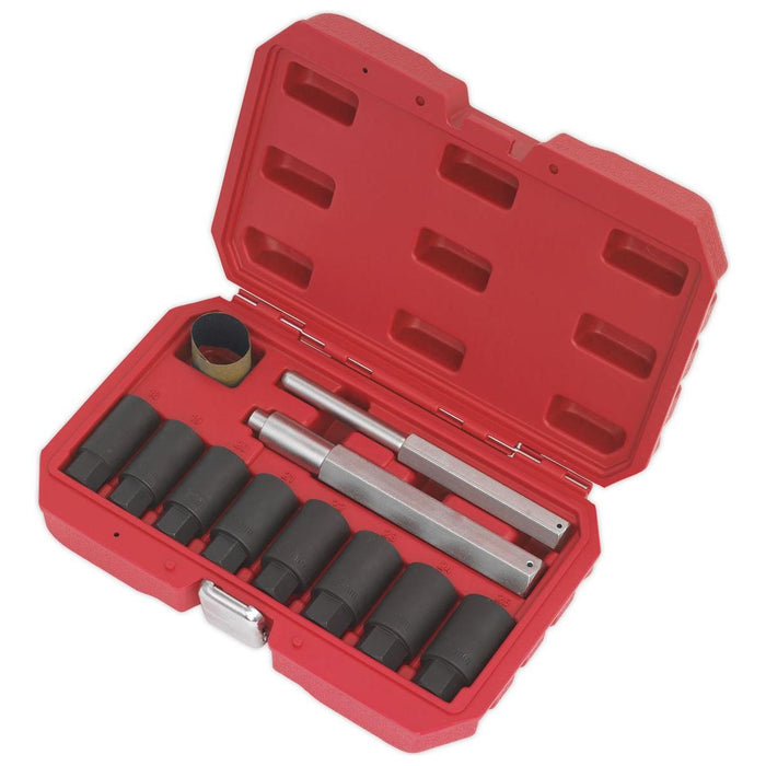 Sealey Locking Wheel Nut Removal Set 10pc SX272 Sealey - Town Tools 