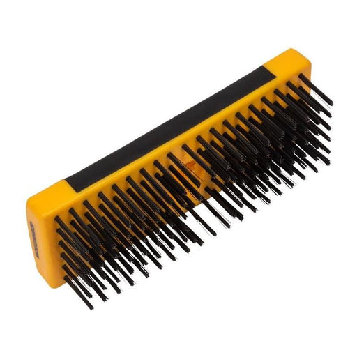 Roughneck Heavy-Duty Scrub Brush Soft Grip 200mm (8in) NO Handle Roughneck - Town Tools