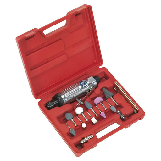 Sealey Air Die Grinder Kit 16pc SA67 Sealey - Town Tools 