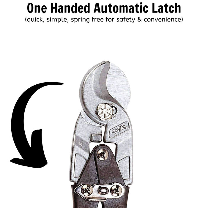 Teng Tools Heavy Duty Cable Cutter Bi Material Handle 250mm Teng Tools - Town Tools 