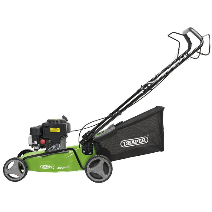 Draper Self-Propelled Petrol Lawn Mower, 460mm, 150cc/3.6HP 08672 Draper - Town Tools 