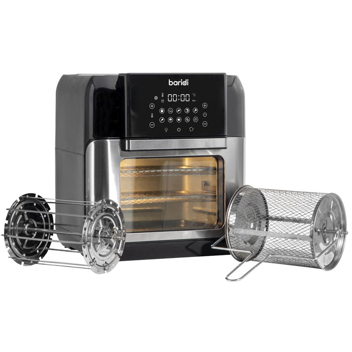 Baridi Air Fryer & Rotisserie Oven including Accessory Kit 12L Capacity Baridi - Town Tools 