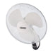 Draper 230V Oscillating Wall Mounted Fan with Remote Control, 16"/400mm, 3 Speed Draper - Town Tools 