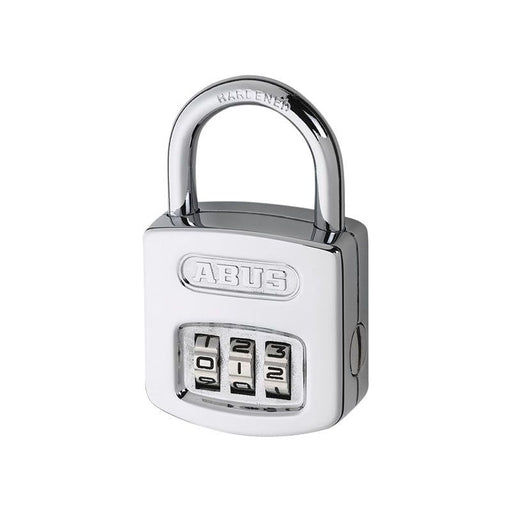 Abus Mechanical 160/50 50mm Steel Case Die-Cast Body Combination Padlock (4-Digit) Carded ABUS Mechanical - Town Tools