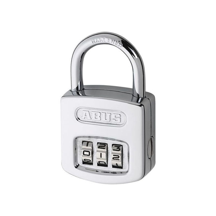 Abus Mechanical 160/50 50mm Steel Case Die-Cast Body Combination Padlock (4-Digit) Carded ABUS Mechanical - Town Tools