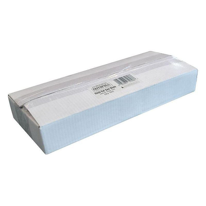 Faithfull Multi-Function Tool CrV Flush Cut Wood Blade Ground Side Set 34mm (Box 100) Faithfull - Town Tools