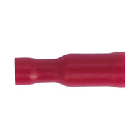 Sealey Female Socket Terminal4mm Red Pack of 100 RT23