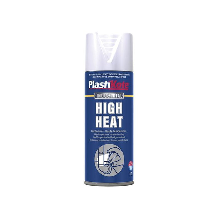 Plastikote High Heat Paint Black 400ml PlastiKote - Town Tools