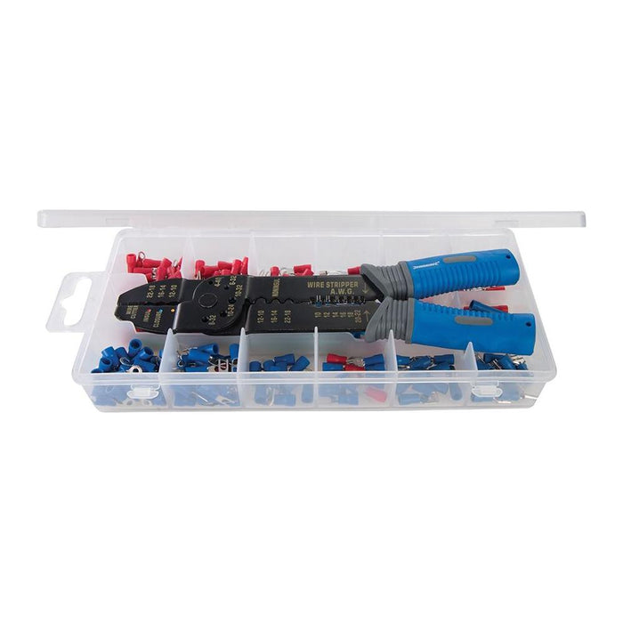 Silverline Crimping Tool Set 271pce 220mm Silverline - Town Tools 