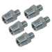 PCL PCL Reducing Union 1/2"BSPT to 1/4"BSPT - Pack of 5 AC101 PCL - Town Tools 