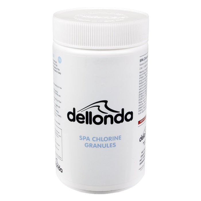 Dellonda Chlorine Granules for Hot Tubs/Spas & Swimming Pools 1kg DL50