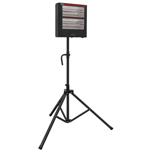 Sealey Infrared Quartz Heater with Tripod Stand 230V 1.4/2.8kW IR28CT Sealey - Town Tools 