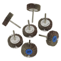 Sealey Rotary Tool Flap Wheel Set 7pc30mm RTA7FW