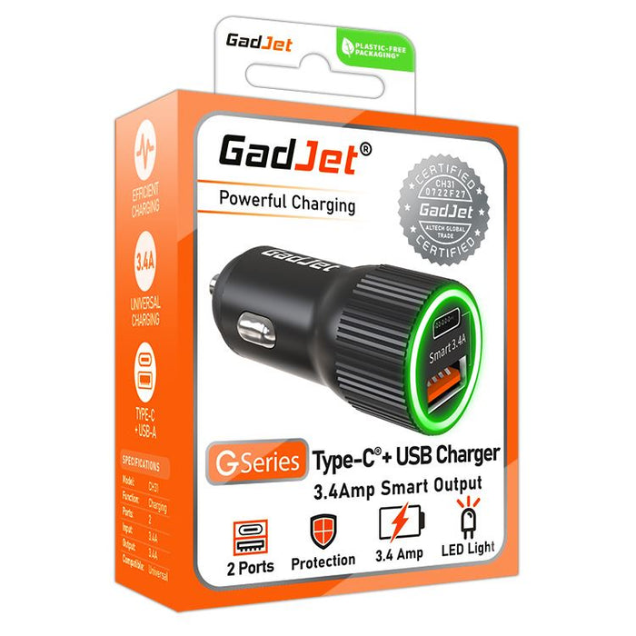 Ring CH31 Gad Jet Dual USB