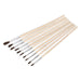 Sealey Touch-Up Paint Brush Assortment 10pc Wooden Handle PB2 Sealey - Town Tools 