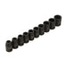 Silverline Impact Socket Set 1/2" Drive 6pt Metric 10pce 10 - 22mm Silverline - Town Tools 