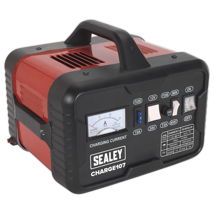 Sealey Battery Charger 11A 12/24V 230V CHARGE107
