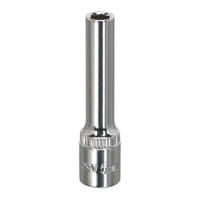 Sealey WallDrive Socket 5mm Deep 1/4"Sq Drive Fully Polished SP1405D