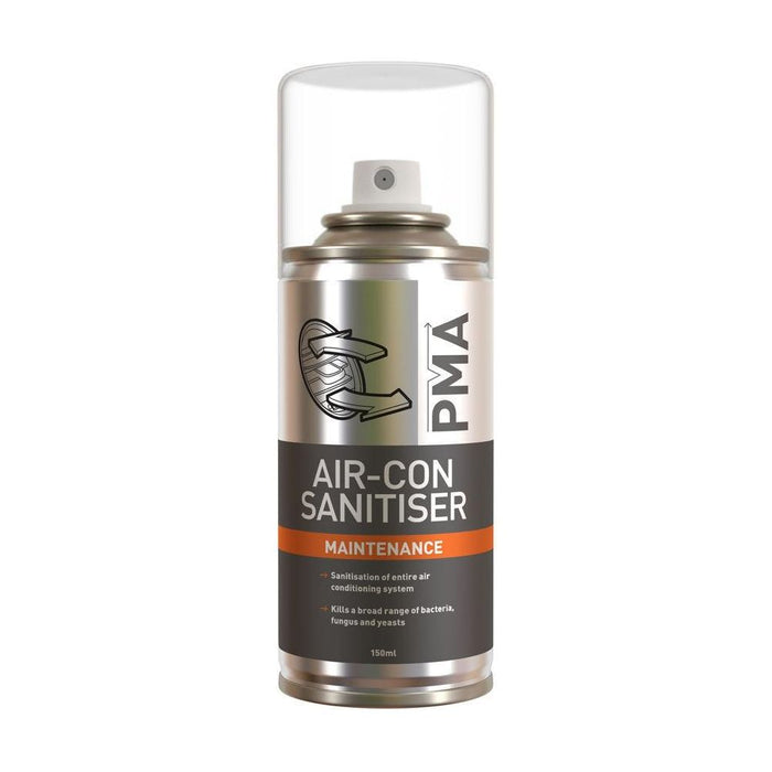 2 X PMA Air Con Ac Sanitiser Cleaner Maintenance Bomb Spray Bacteria Odour 150ml