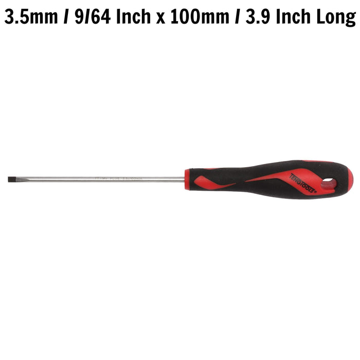 Teng Tools Flat Screwdriver 0.6 x 3.5 x 100mm S Teng Tools - Town Tools 