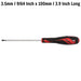 Teng Tools Flat Screwdriver 0.6 x 3.5 x 100mm S Teng Tools - Town Tools 