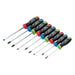 Draper Pound Thru Soft Grip Screwdriver Set (9 Piece) Draper - Town Tools